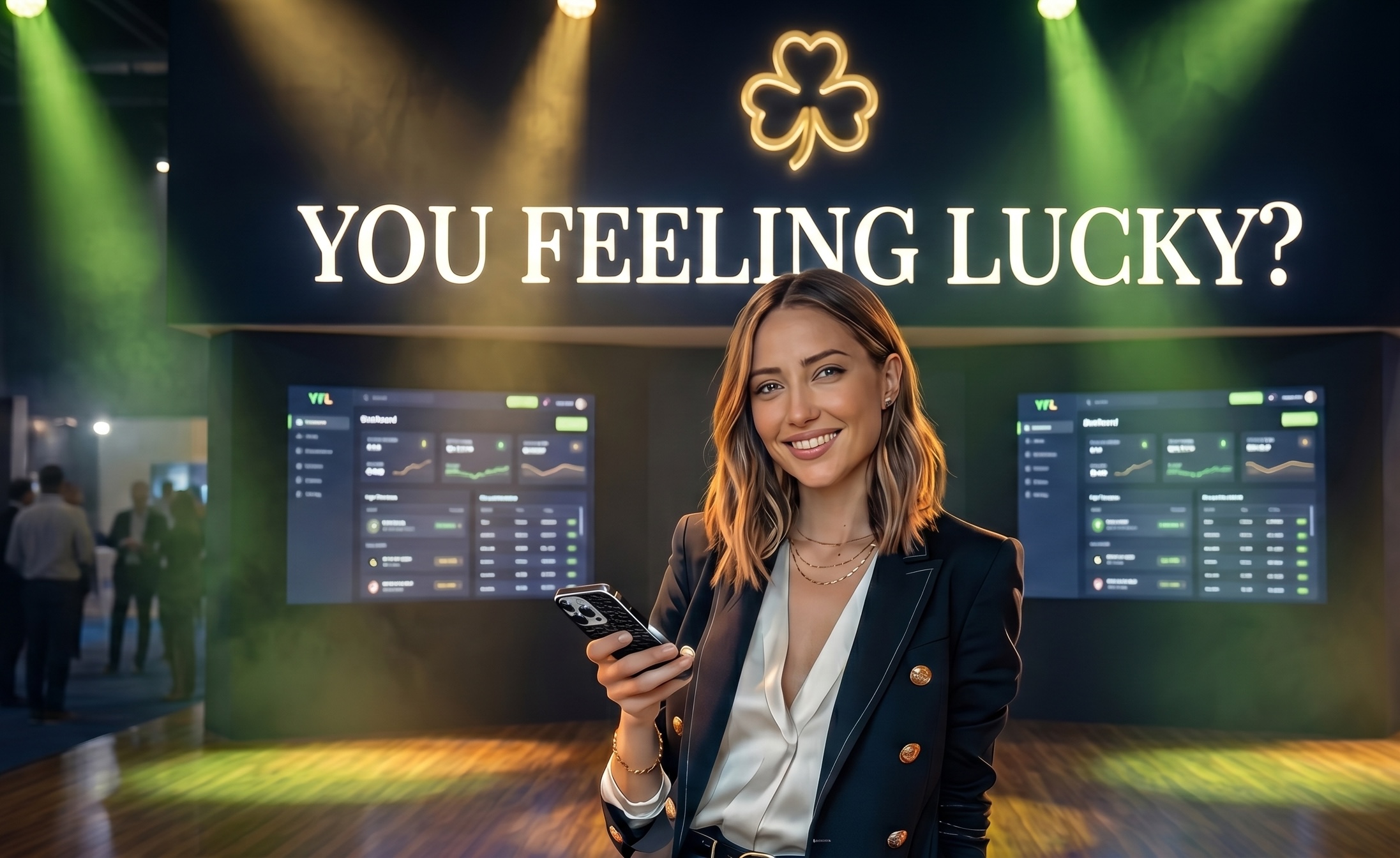 You Feeling Lucky cinematic marketing platform hero